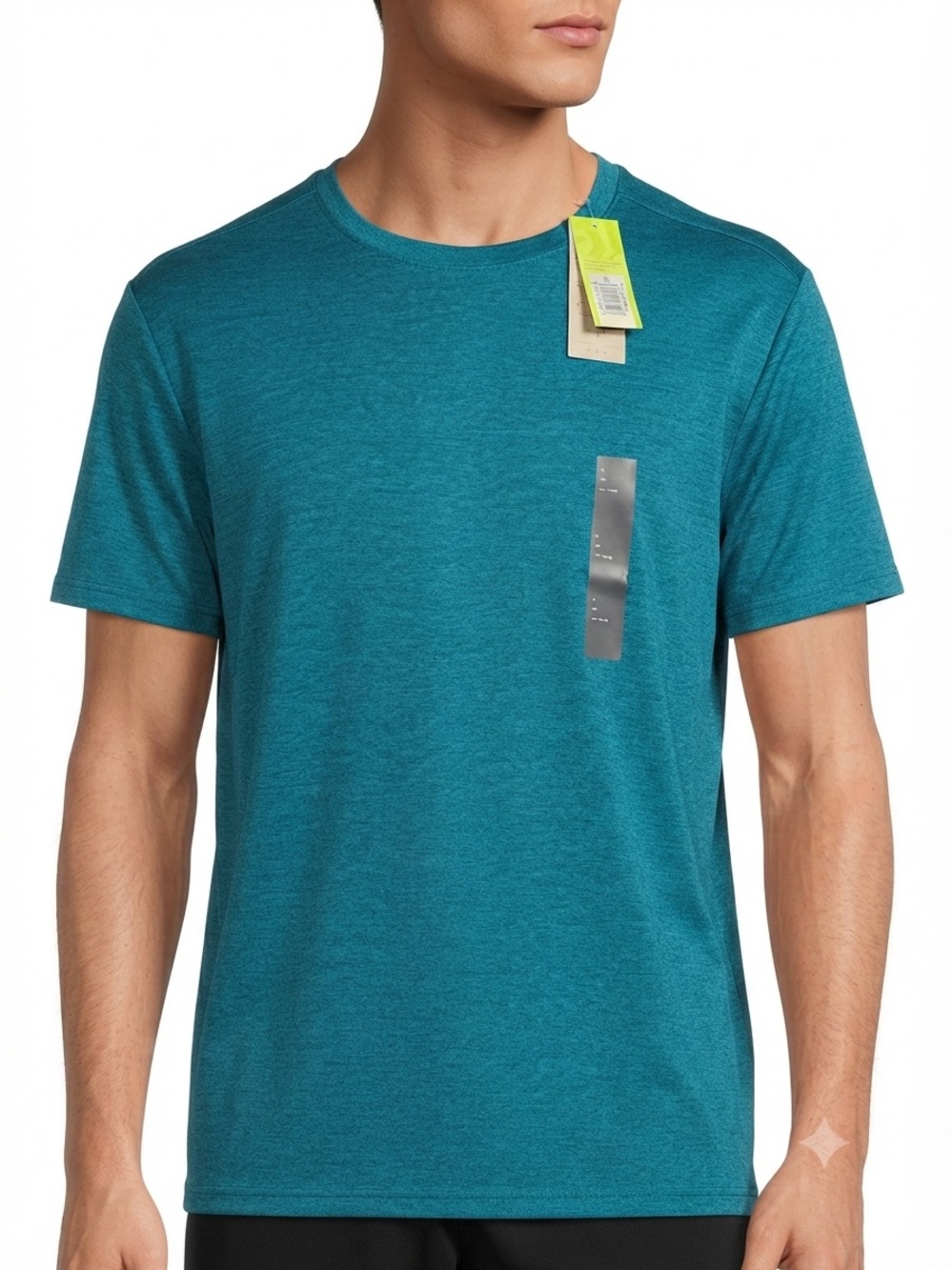 All in Motion Teal Blue Activewear T-Shirt Mens Size L New With Tags